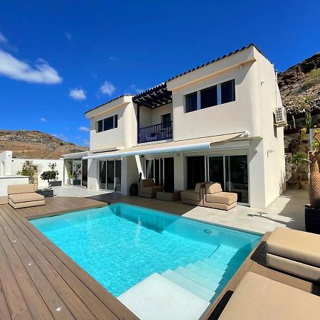 Luxury Villa Morelli With Seaview & Heated Pool Maspalomas  Exteriér fotografie