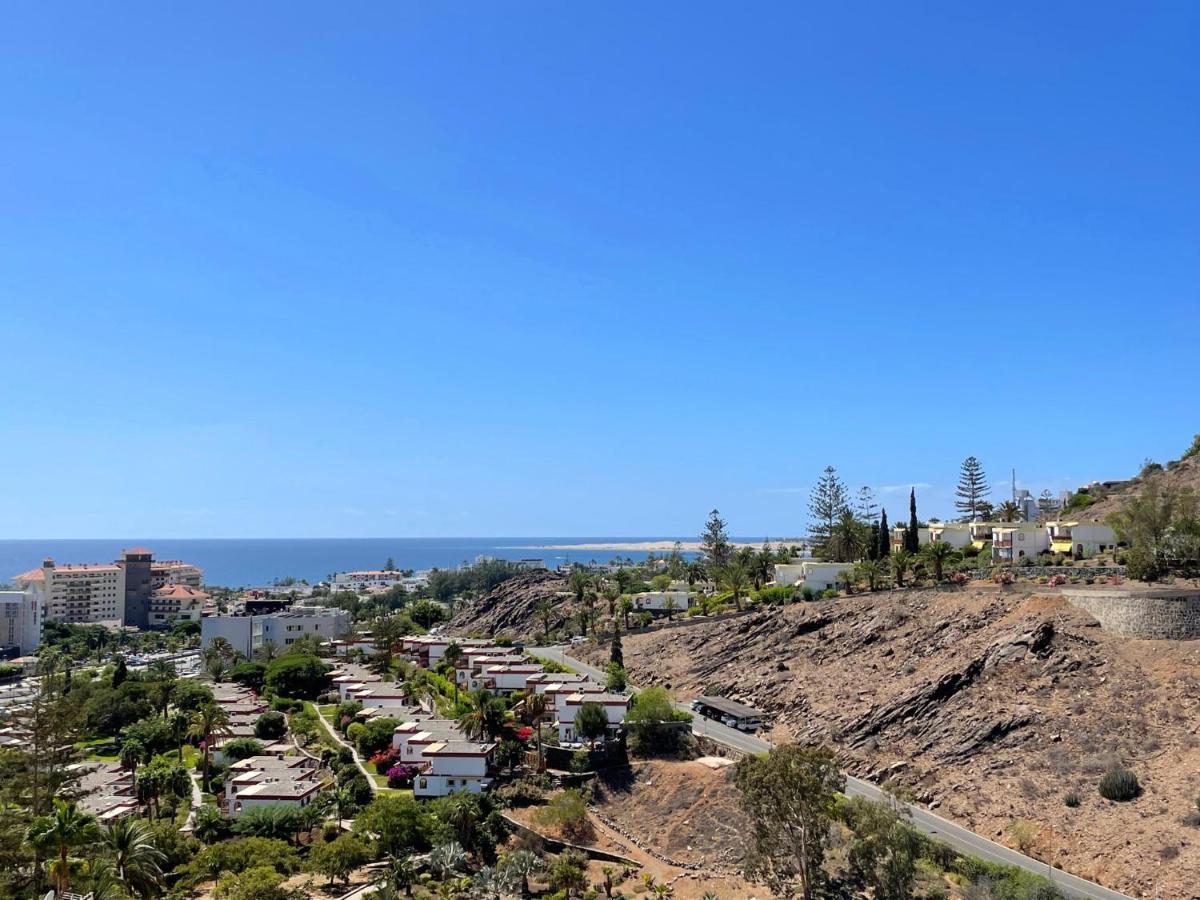 Luxury Villa Morelli With Seaview & Heated Pool Maspalomas  Exteriér fotografie
