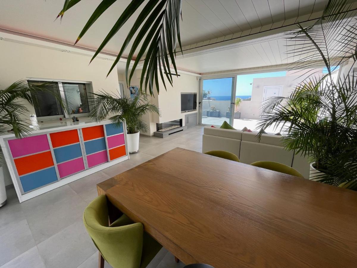 Luxury Villa Morelli With Seaview & Heated Pool Maspalomas  Exteriér fotografie